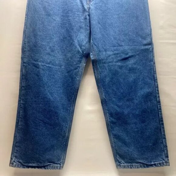 Carhartt Jeans Men's 42 X 30 5 Pocket Medium Wash Straight Leg EUC - Picture 3 of 15